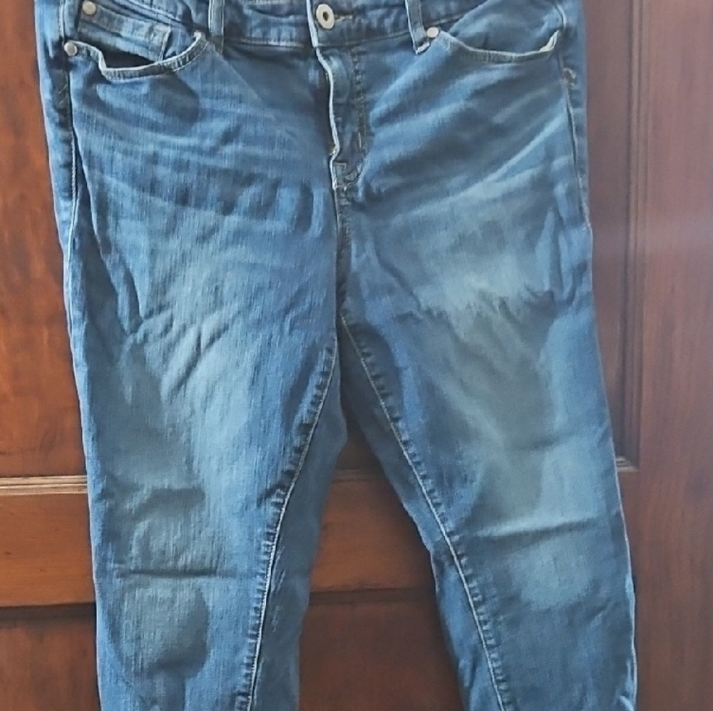Torrid Dark Blue Ankle Jeans